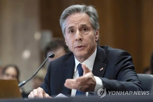 토니 블링컨 미국 국무장관[AP 연합뉴스 자료사진]